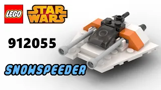 LEGO 912055 SNOWSPEEDER | LEGO Starwars Magazine Gift Virtual Build