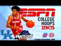 ESPN College Hoops 2K5 PS2 - NCAA Tournament: 1 Kentucky vs. 16 High Point