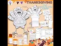 Thanksgiving - build a turkey craft
