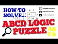 How to Solve ABCD Logic Puzzles