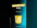 ES6 Spread Operator Magic