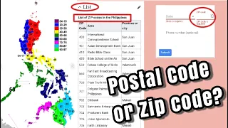 PAANO MO MALALAMAN ANG IYONG POSTAL CODE OR ZIP CODE Using your mobile phone tagalog
