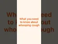 Whooping Cough the DTaP Vaccine What You Need to Know AAP