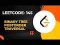 Leetcode 145 Binary Tree Postorder Traversal in Java Only Interview