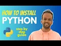 Installing Python Step-By-Step Python for Data Science Anant Agarwal Complete Data Science