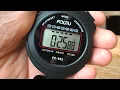 FCXJTU Sports Stopwatch Timer You get a good easy to use and read stopwatch for the money