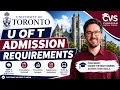 University of Toronto Admission Requirements