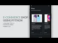 Simple Ecommerce App in Python - Flet Tutorial
