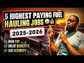 TOP 5 FUEL HAULING TRUCKING COMPANIES IN 2025-2026 BEST PAYING TANKER JOBS
