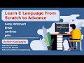 What is jump statement in C language break continue goto Practice on jump statement