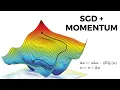 Stochastic Gradient Descent with Momentum in Python