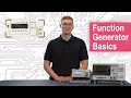 Function Generator Amplitude Frequency DC Offset Settings Available Buttons Signal Output
