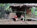 Download Lagu Life in the Forest with an 80-Year-Old Blind Grandmother - Making a Yard with Lots of Small Rocks