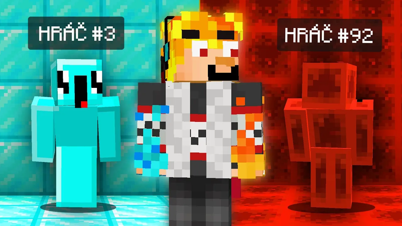 Pozval jsem 100 HRÁČŮ na Obří SCHOVÁVANOU v Minecraftu