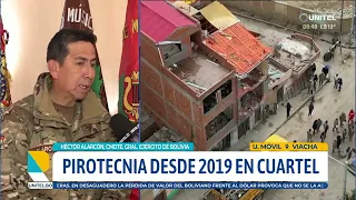 Ascenso póstumo para los fallecidos en el cuartel de Viacha; el Ejercito habla de las explosiones