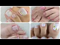 10 BEST FOOT NAIL ART BEAUTIFUL TOE NAIL DESIGNS COMPILATION 2024 - NATURAL