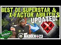 UPDATED Best Superstar X Factor Abilities for DE in Madden 23 Franchise Mode