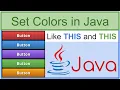 Programmatically Setting Colors of Views in Java