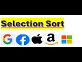 Selection Sort in 4 Minutes Visual Explanation Code