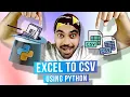 Convert Excel Files to CSV using Python Working with Large Excel Files in Power BI