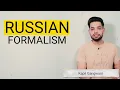 Russian Formalism Literary theory in hindi