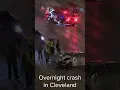 2 in critical condition after apparent wrong-way Cleveland crash on I-71