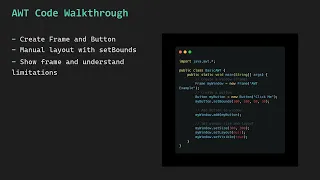 Learn Java Swing JFrame JButton JTextField ActionListener Building a Desktop Application