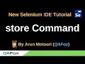 New Selenium IDE - Part 72