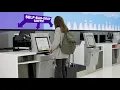 How to Use the New Self-Bag Drop Kiosks at the United and Southwest Check-in Areas
