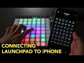 Connecting the Launchpad X to an iPhone XS Max
