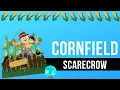 DIY Cornfield Scarecrow Layered DIGITAL Free SVG Cut File for Paper Craft with Cricut and Silhouette