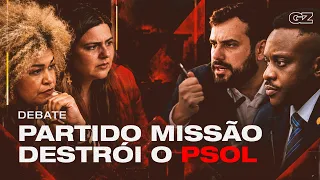 DEBATE - PARTIDO MISSÃO DESTRÓI O PSOL AO VIVO
