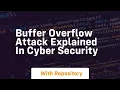 buffer overflow attack explained in cyber security