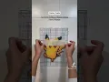 Pikachu Perler Bead Art
