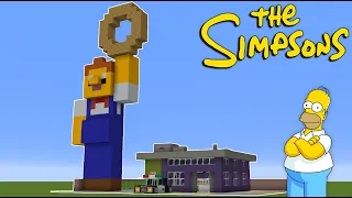 How to Build Lard Lad Donuts from "The Simpsons" in Minecraft