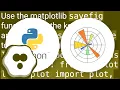 How to export plots from matplotlib with transparent background