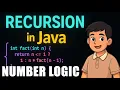 Recursion in Java - 1 Shot Uranium Number