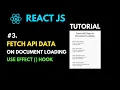 Show Loading Screen While Fetching API Data In React JS