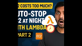 AWS EC2 Cost Killer Auto-Stop with Lambda Demo - Part 2