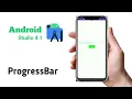 Tutorial ProgressBar in Android Studio 4 1