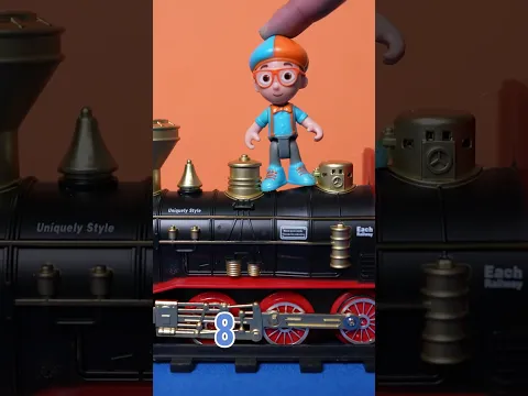 C'est le train des maths ! #blippi #shorts #blippienfrancais #apprendre #math