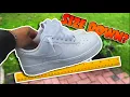 Should YOU Size Down In Air Force 1s