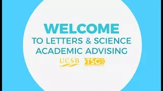 Welcome to Letters Science Academic Advising