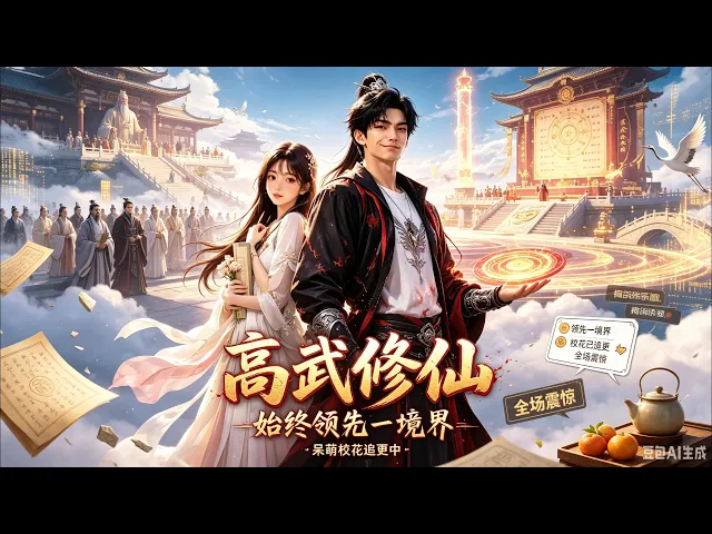 我始终领先呆萌校花一境界，来看看因为助人系统而全力培养顶尖校花，吊打同系，形成鲇鱼效应，被迫成为最强的一届新生
