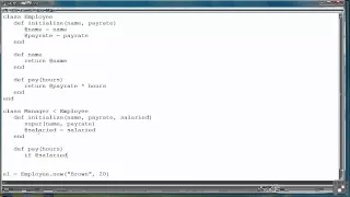 Infinite Skills Ruby Programming 46 - Exercise 1