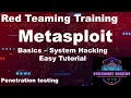 Metasploit tutorial Penetration testing tool System Hacking CyberUnnat Academy