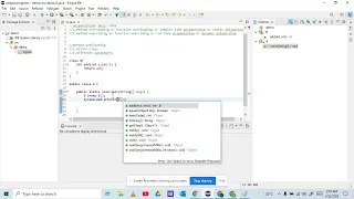 overloading time polymorphism in java