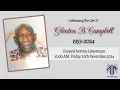 Download Lagu Glenton B.Campbell Funeral Service Livestream MP3