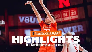 Illini MBB Highlights at Nebraska 2023