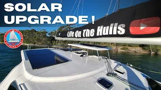 MAJOR SOLAR UPGRADE FOR SYNERGY – Complete Catamaran Build Ep428